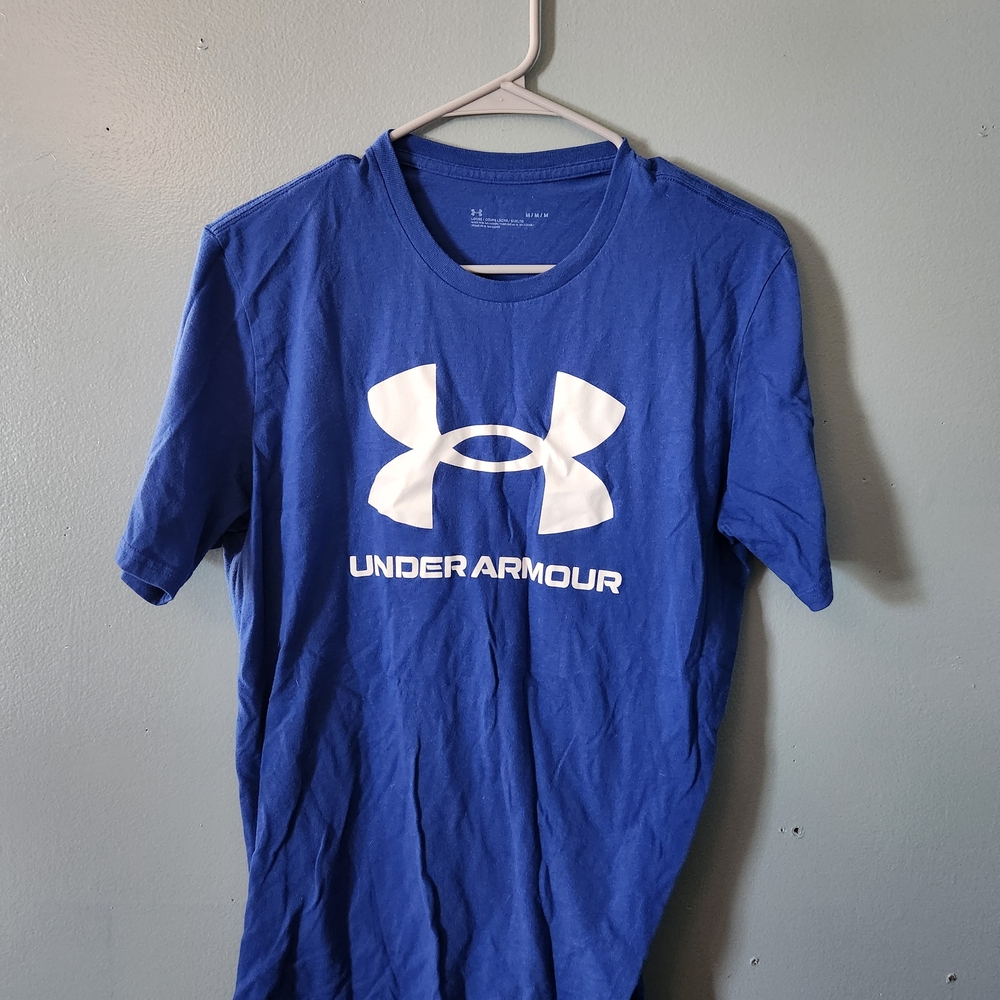 Under Armour Blue Logo T-Shirt